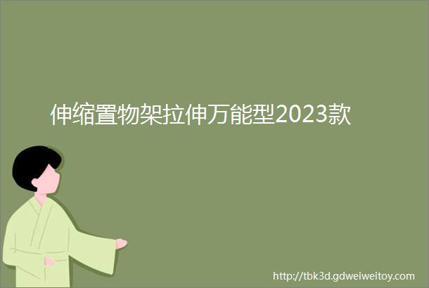 伸缩置物架拉伸万能型2023款